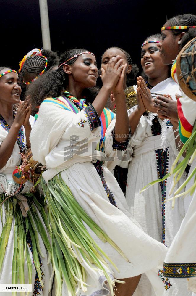 Girls' festival in Ethiopia