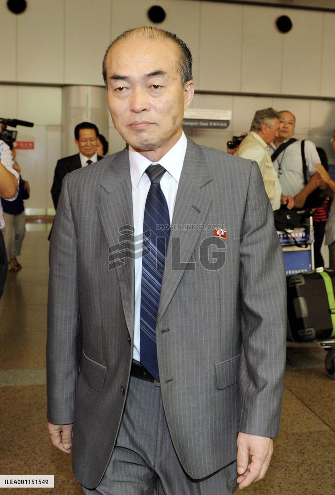 N. Korean envoy at Beijing airport
