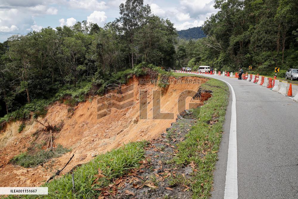 MALAYSIA-BATANG KALI-LANDSLIDE