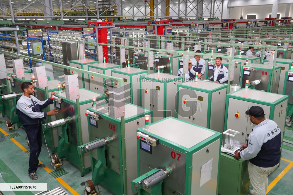 EGYPT-SUEZ-JUSHI-CHINESE FIBERGLASS PRODUCER-NEW PRODUCTION LINE