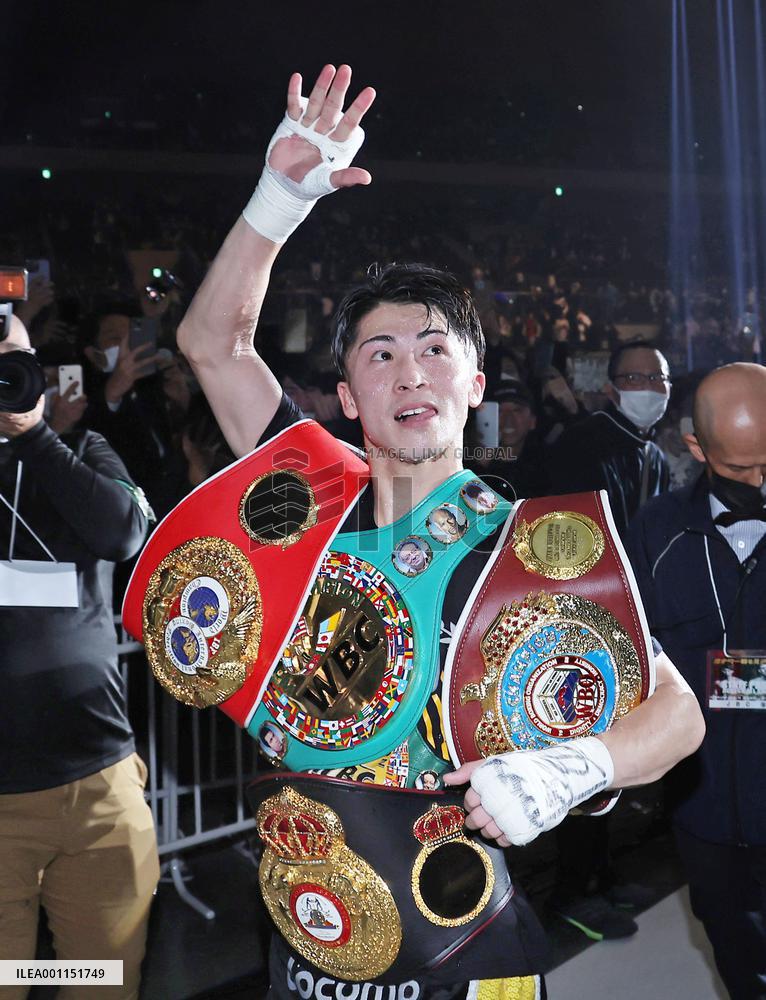 Boxing: Inoue becomes undisputed bantamweight champion