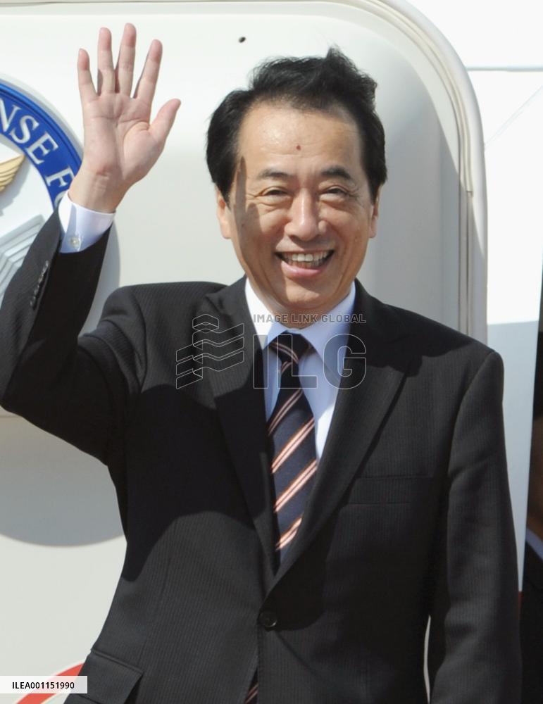 Kan leaves for U.N. meetings