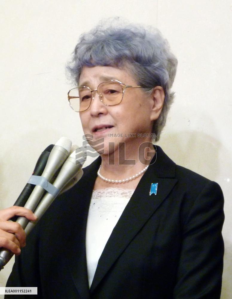 Yokota calls for gov't actions on N. Korea
