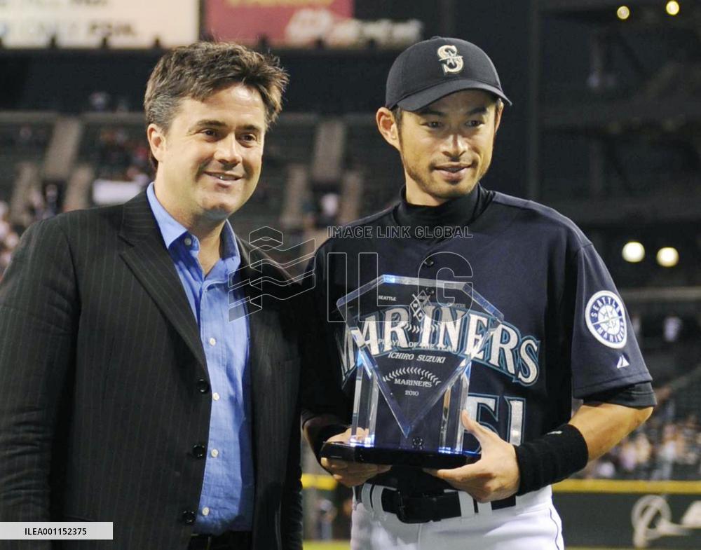 Mariners' Ichiro selected as team MVP