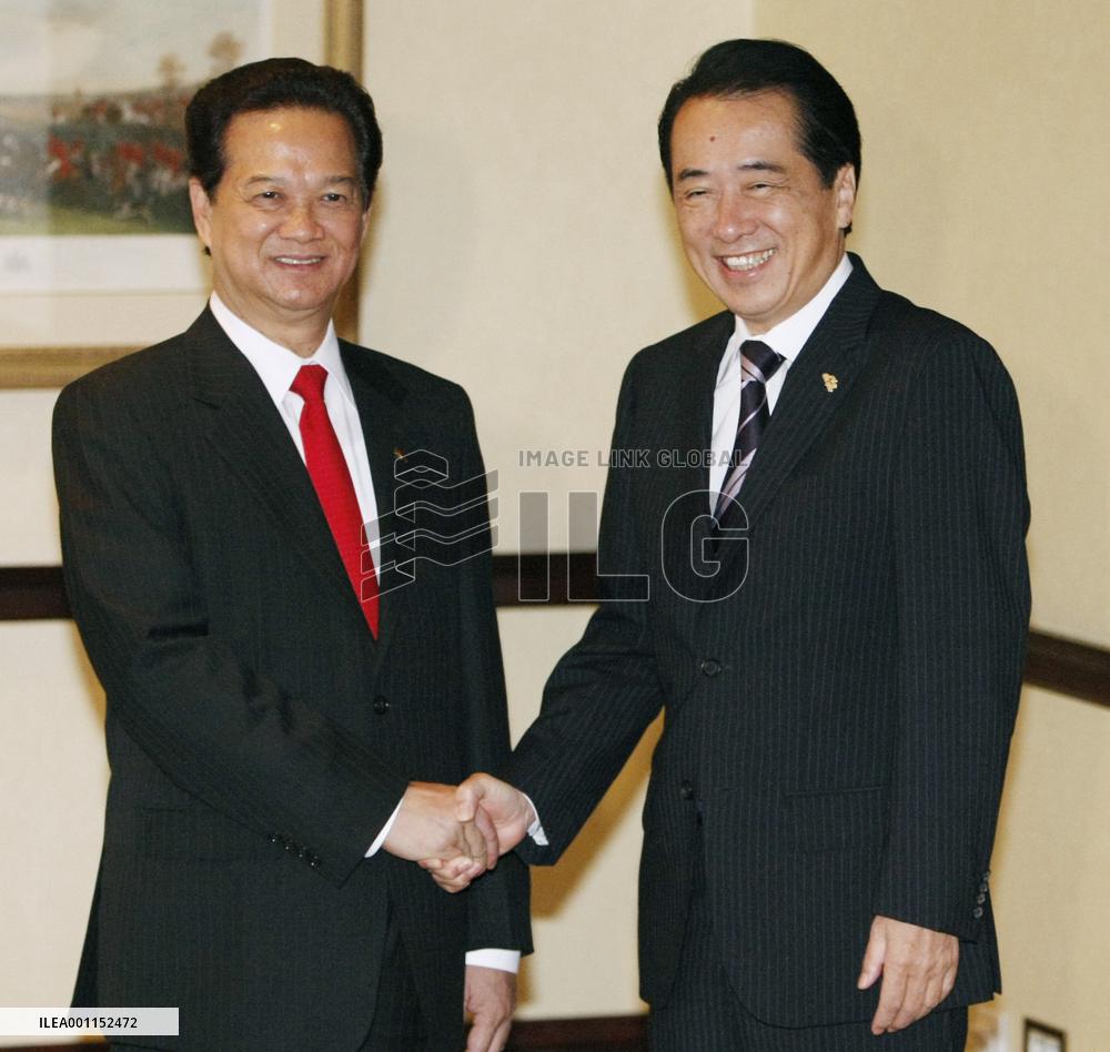 Japan-Vietnam summit in Brussels