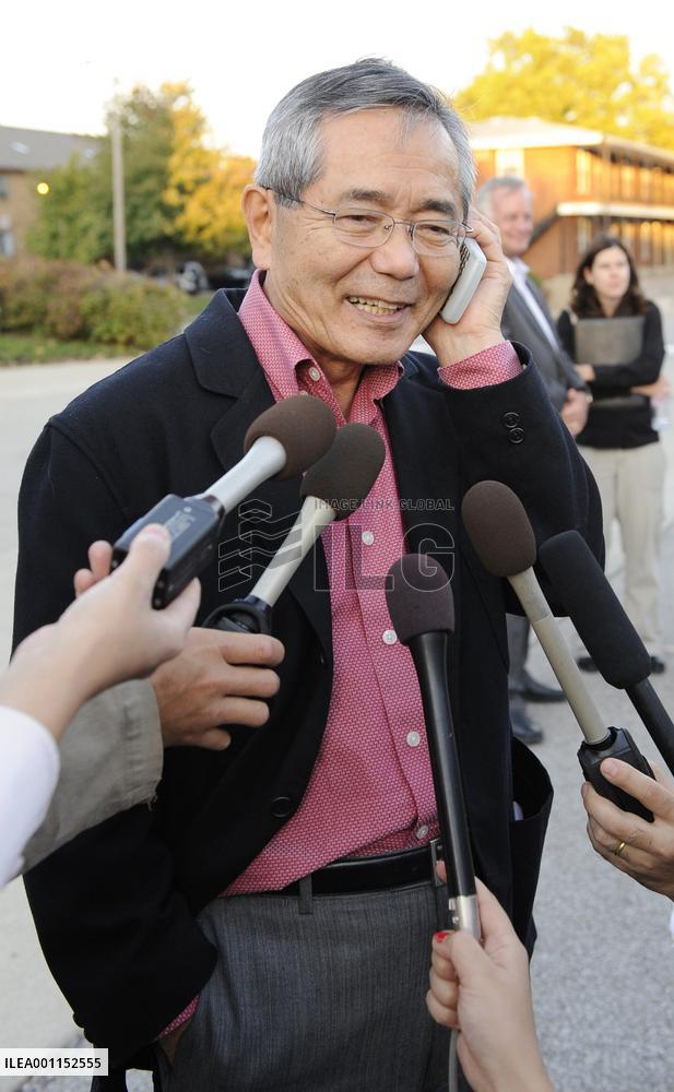 Japan chemist Negishi among Nobel laureates