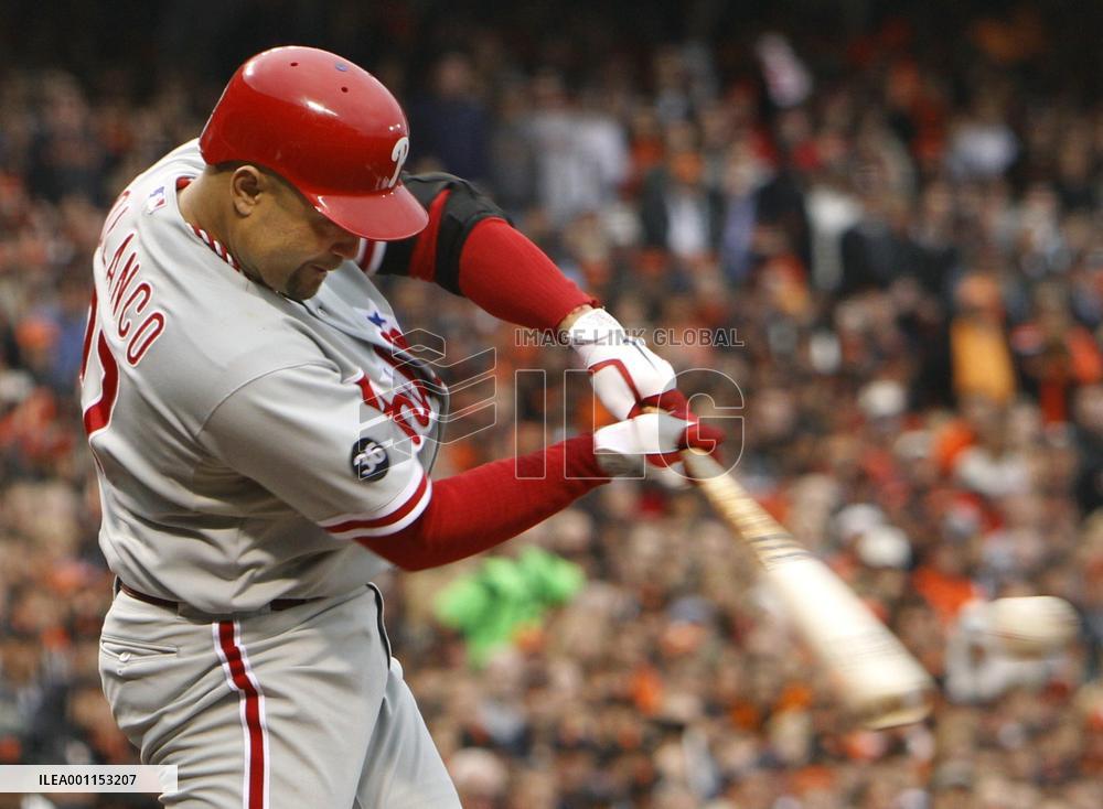 Phillies' Polanco in Game 5
