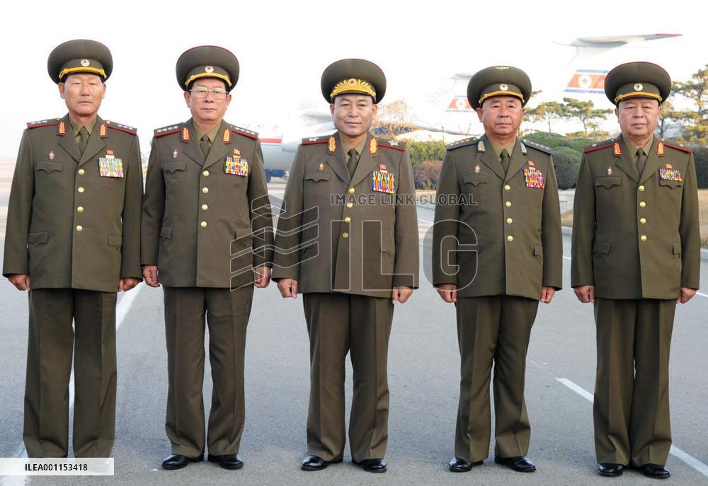 N. Korea generals leave for Cuba
