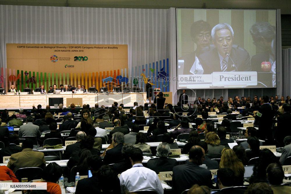 Biodiversity conference in Nagoya