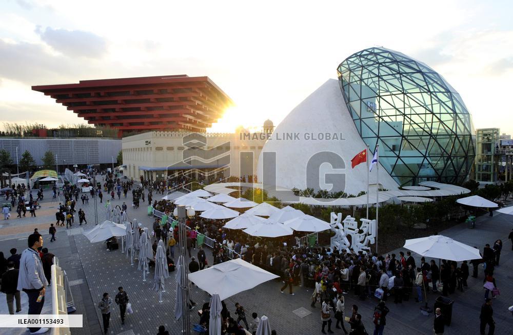 Shanghai Expo finishing