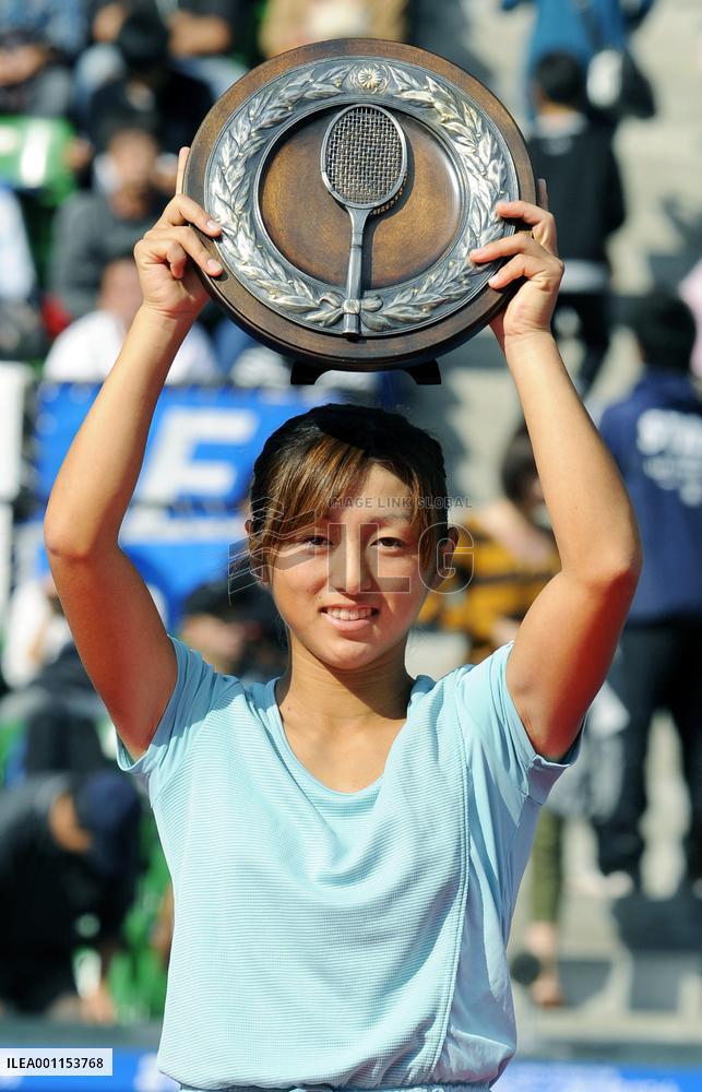 Doi wins women's singles title at national c'ships