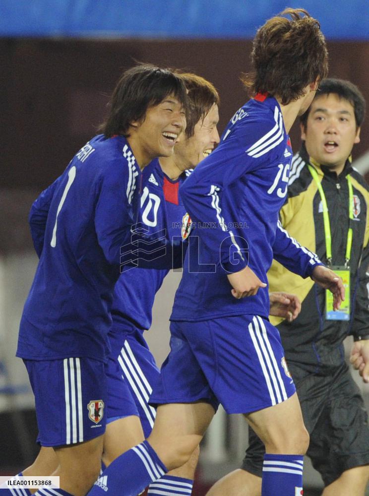 Japan, China soccer match at Asian Games