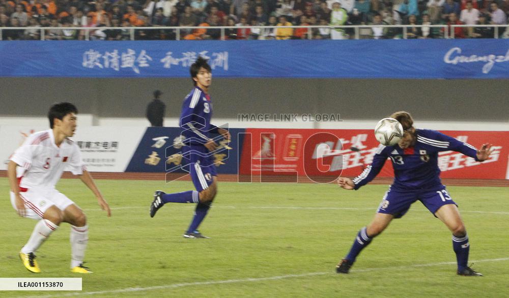 Japan beat China in Asian Games men's soccer
