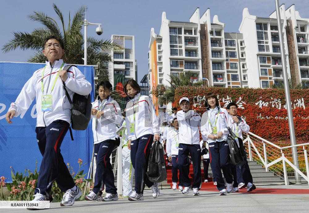 Athletes village at Asian Games