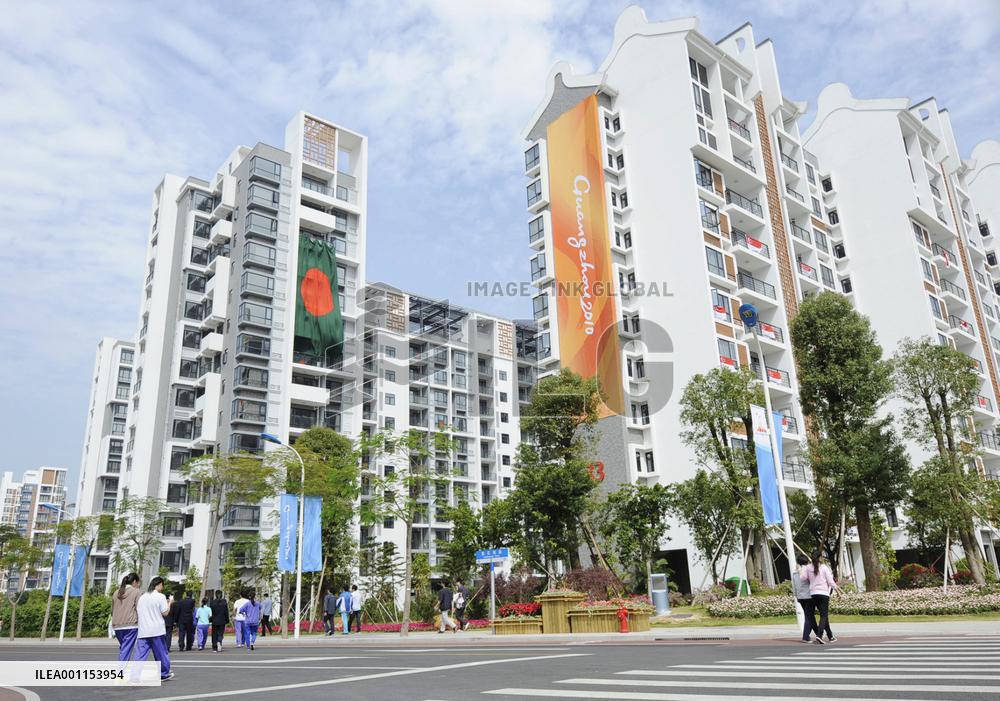 Athletes village at Asian Games