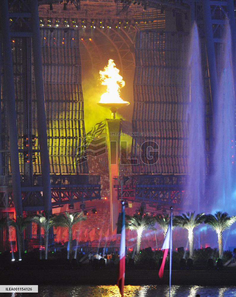 Opening ceremony of Asian Games in China