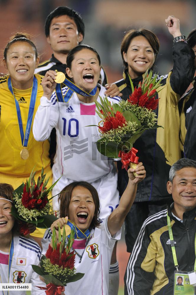 Japan win in Asian Games women's soccer