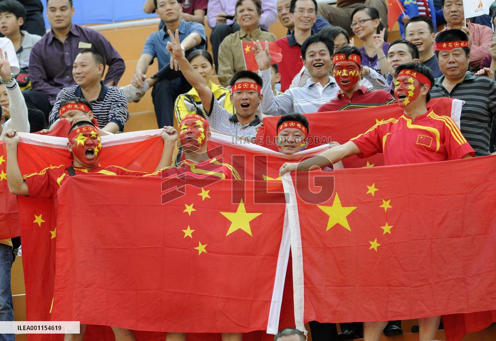 Chinese supporters at Asian Games