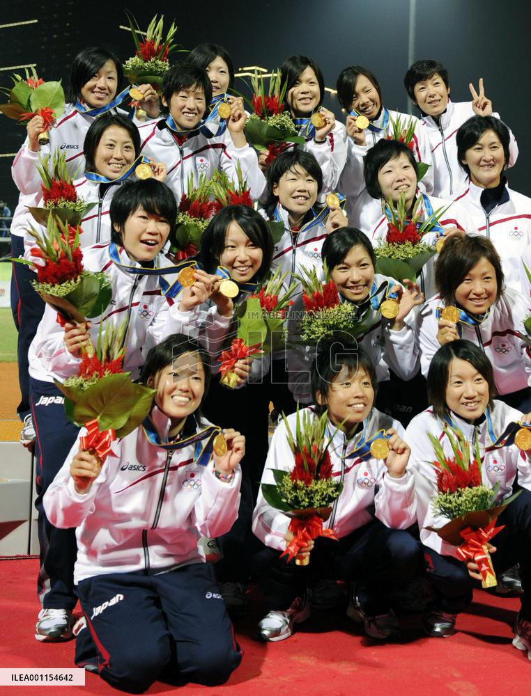 Japan achieve softball three-peat at Asian Games
