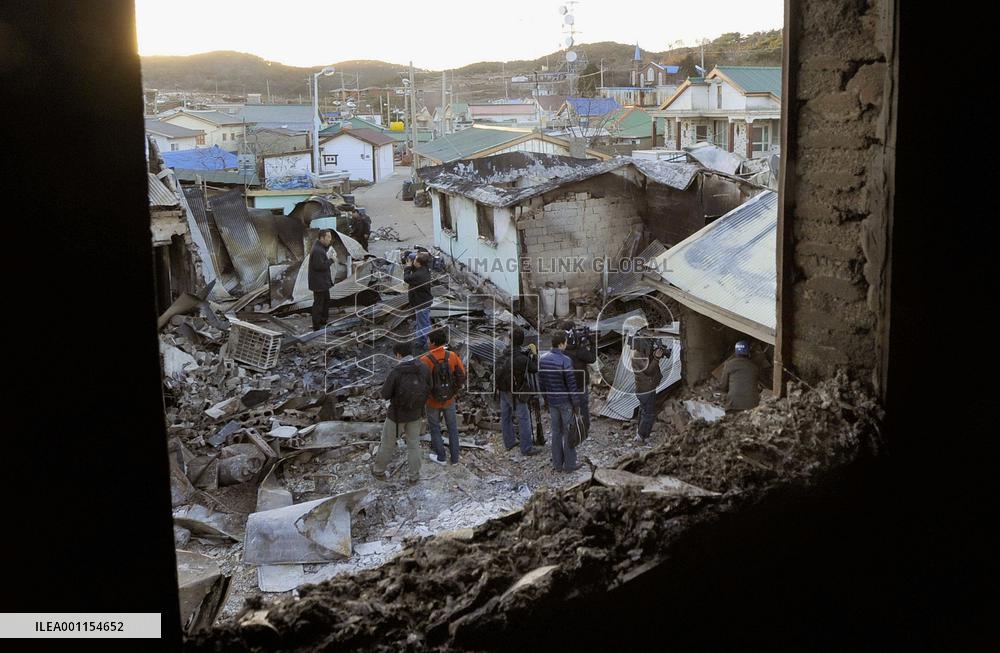 Yeonpyeong Island after N. Korea's shelling