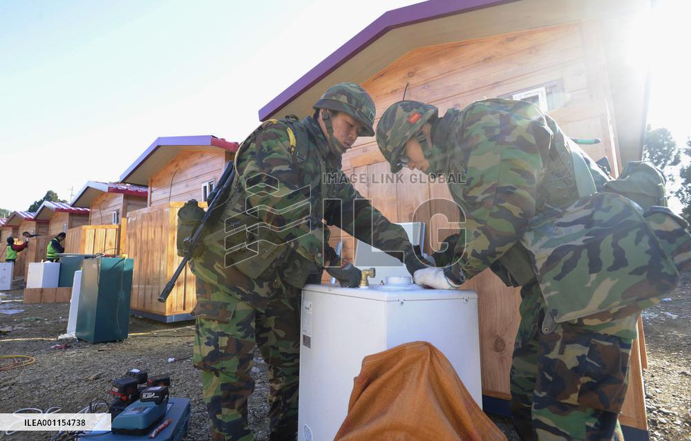 S. Korean soldiers on Yeonpyeong Island