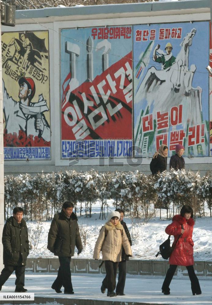 Scene in N. Korea