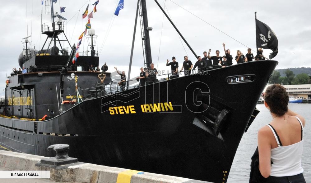 Sea Shepherd heads for mission to obstruct whalers