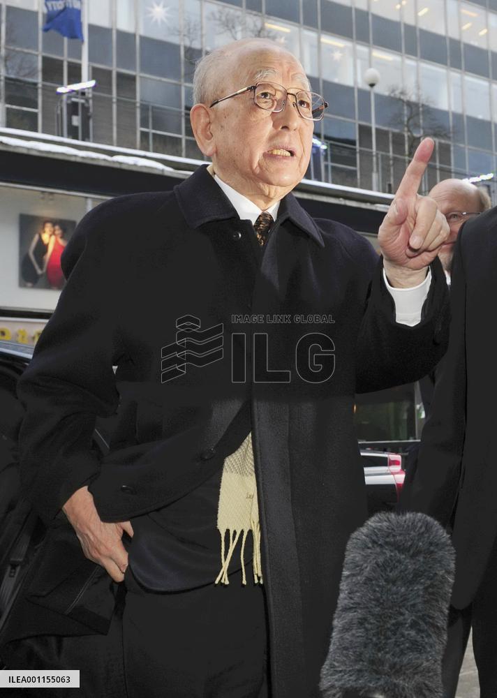 Nobel laureate chemist Suzuki