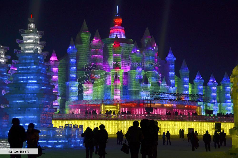 Ice and snow festival opens in China's Harbin
