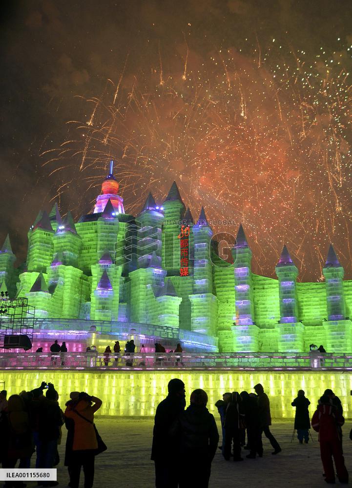 Ice and snow festival opens in China's Harbin
