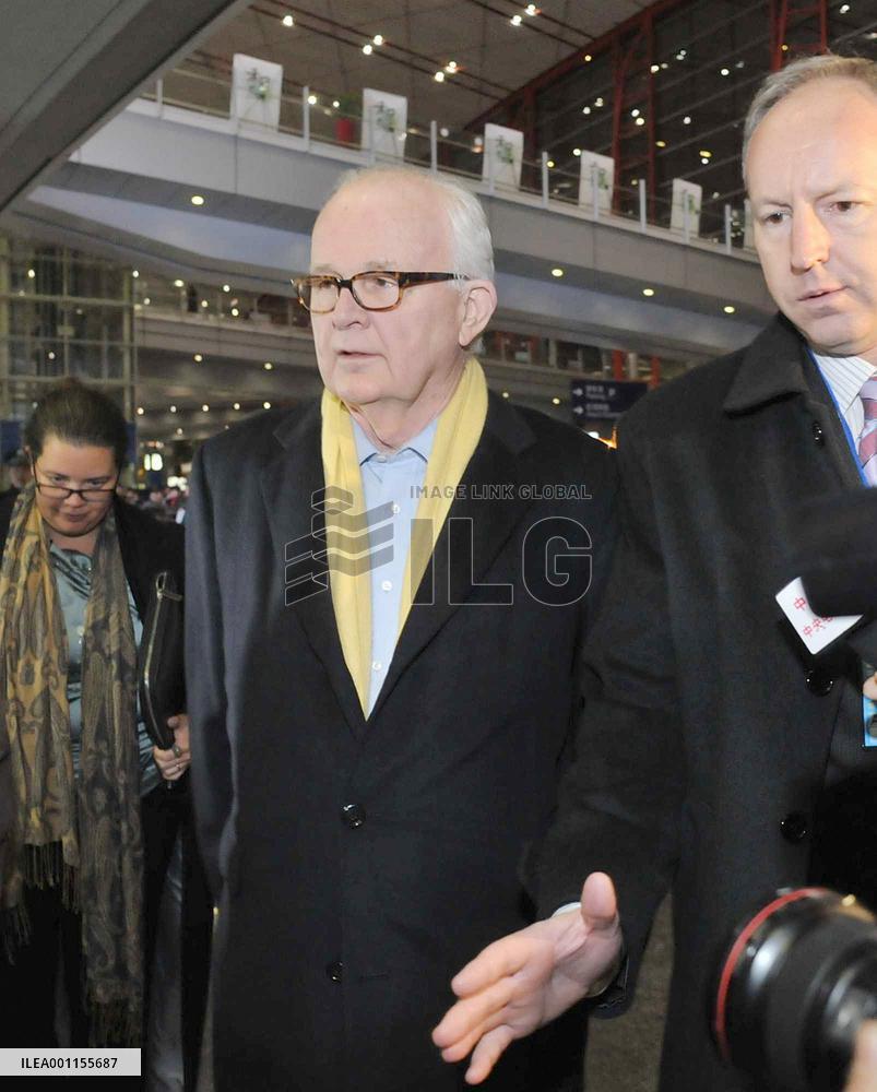 U.S. nuclear envoy Bosworth in Beijing