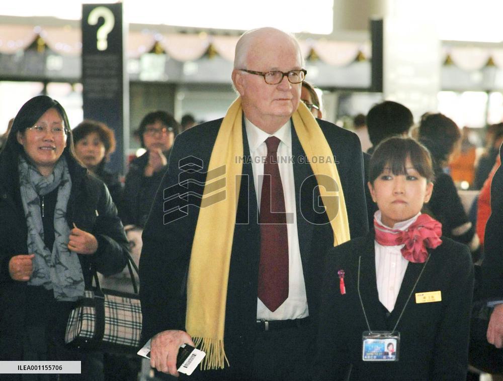 U.S. nuclear envoy leaves China