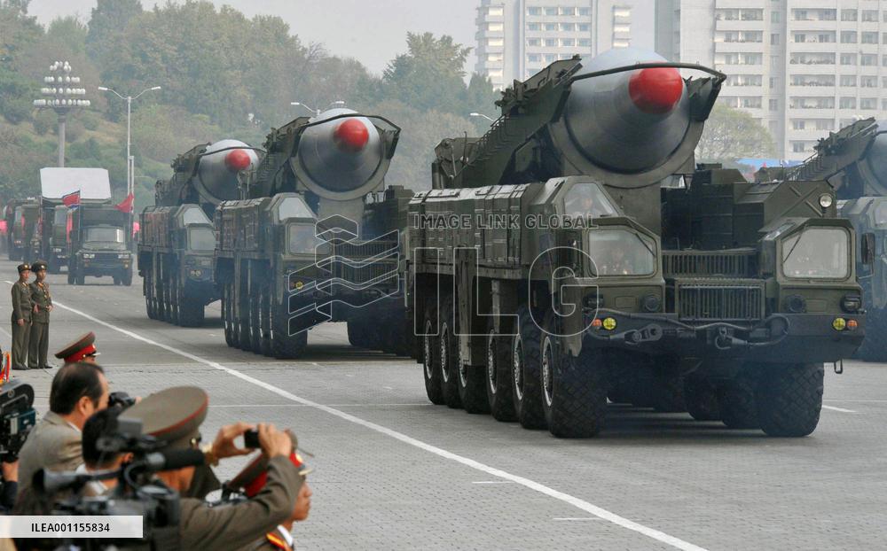 N. Korean IRBMs at 2010 military parade