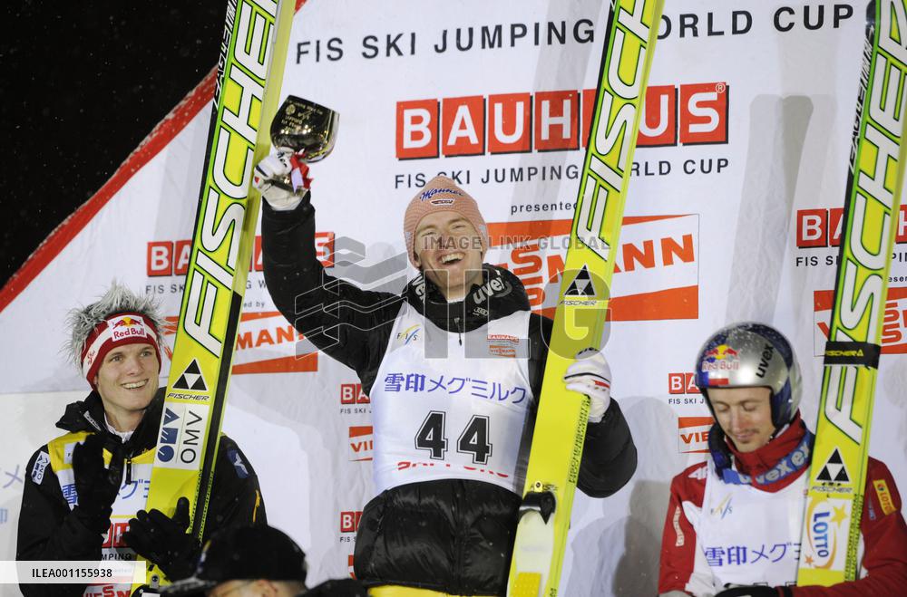 Germany's Freund wins Sapporo World Cup jump
