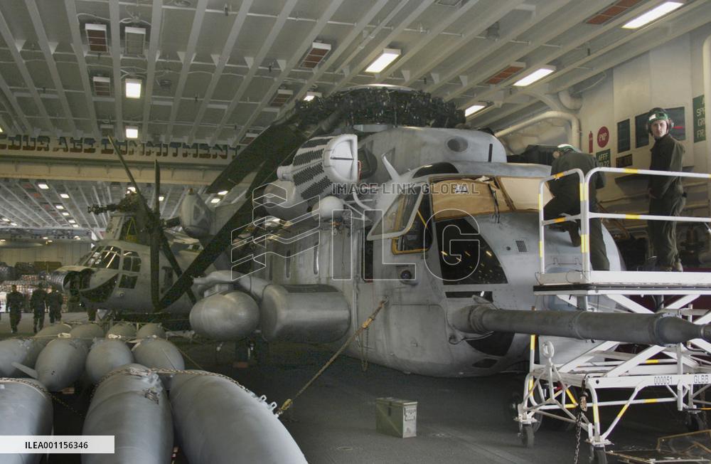 U.S. warship off Okinawa