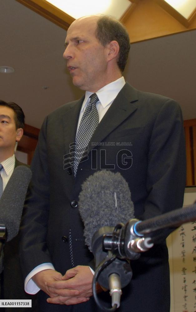U.S. ambassador's apology to Okinawa