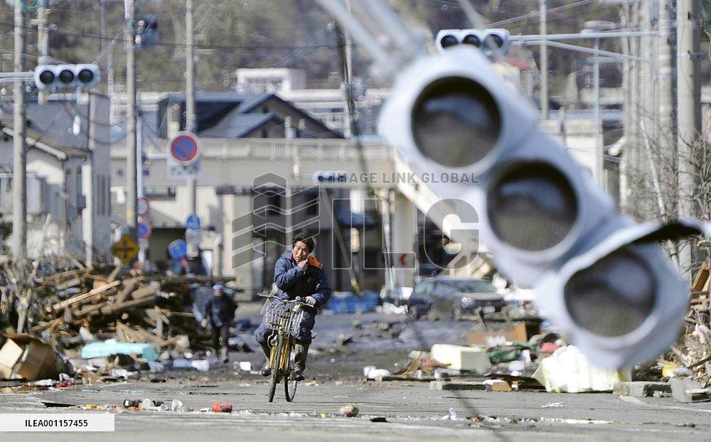 Historic quake in Japan