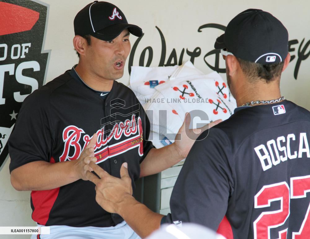 Braves' Kawakami to donate $50,000 for quake victims
