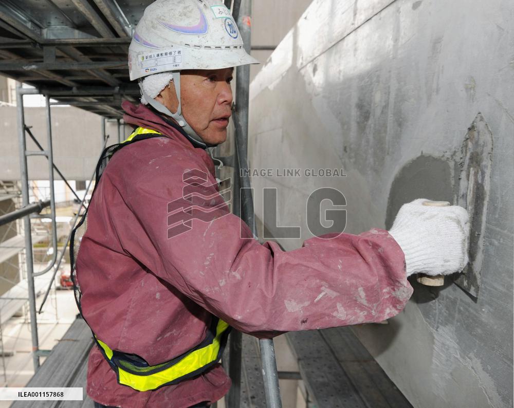 Repairing bullet train line