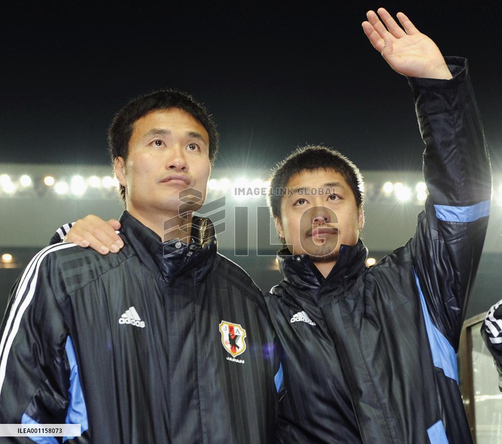 Quake charity soccer match