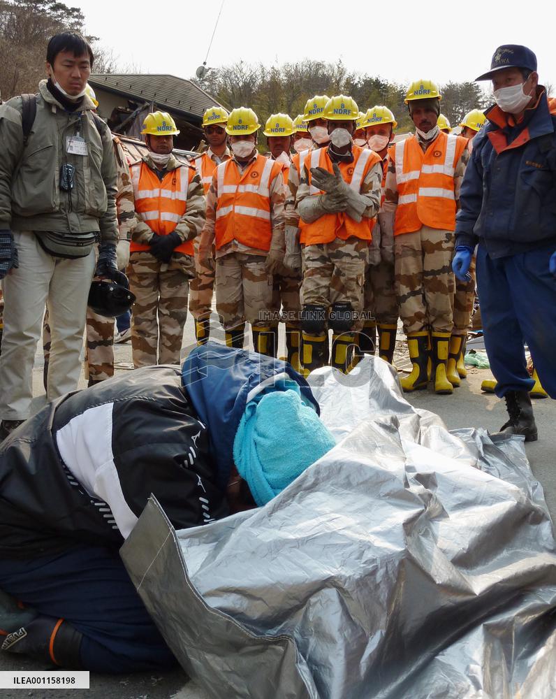 Rescue team from India