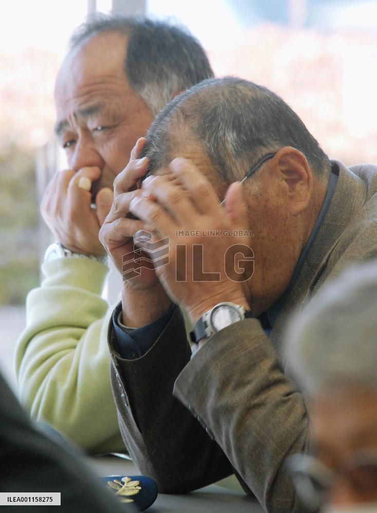 Fishermen worried about sea contamination