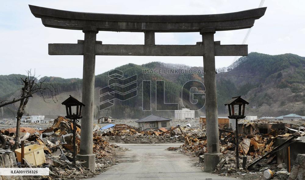 Quake aftermath in Otsuchi