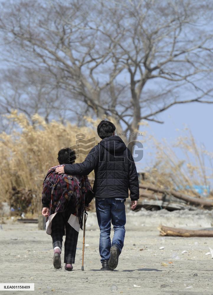 A month after disaster