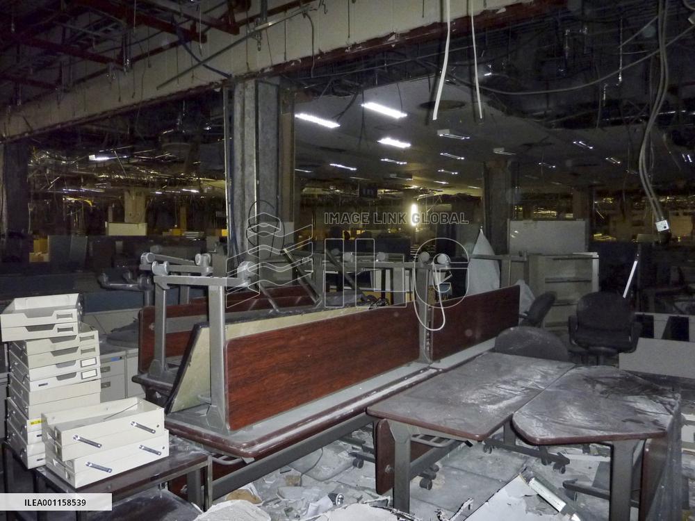 Honda facility after quake