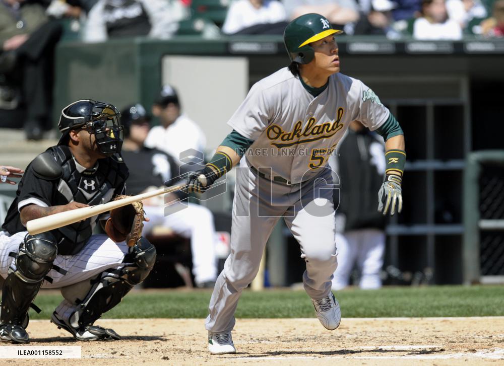 Matsui homers at Athletics win