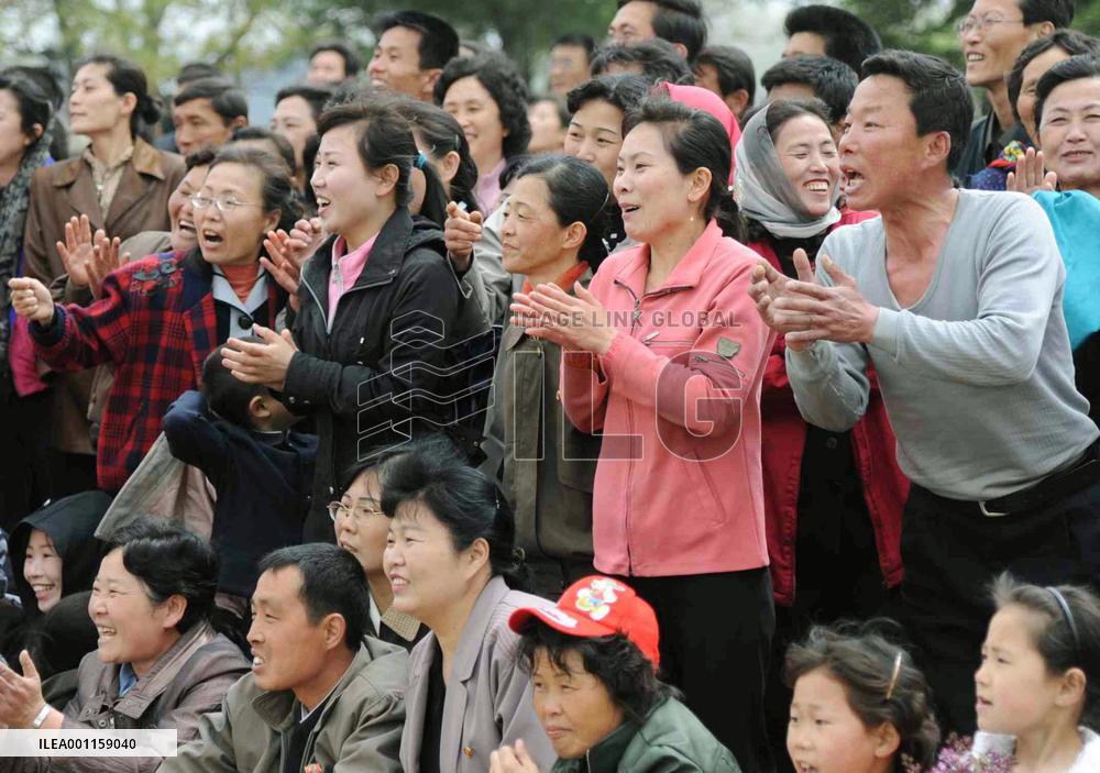 May Day in North Korea
