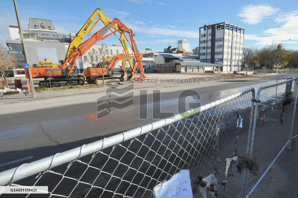 Reconstruction in quake-hit Christchurch
