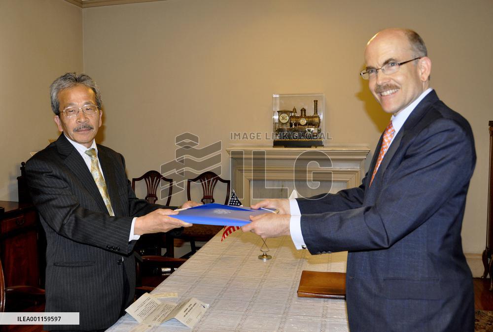 Great Kanto Earthquake documents donated by U.S. Embassy