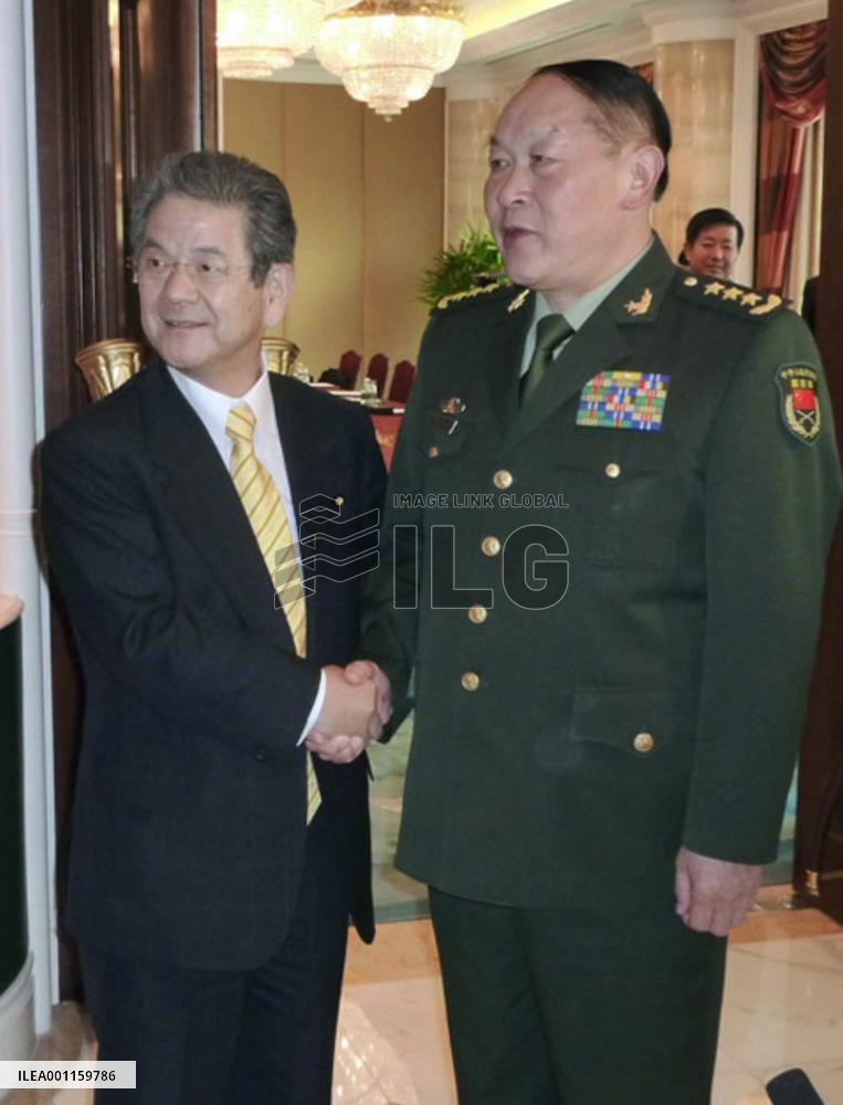 Japan, China, defense ministers